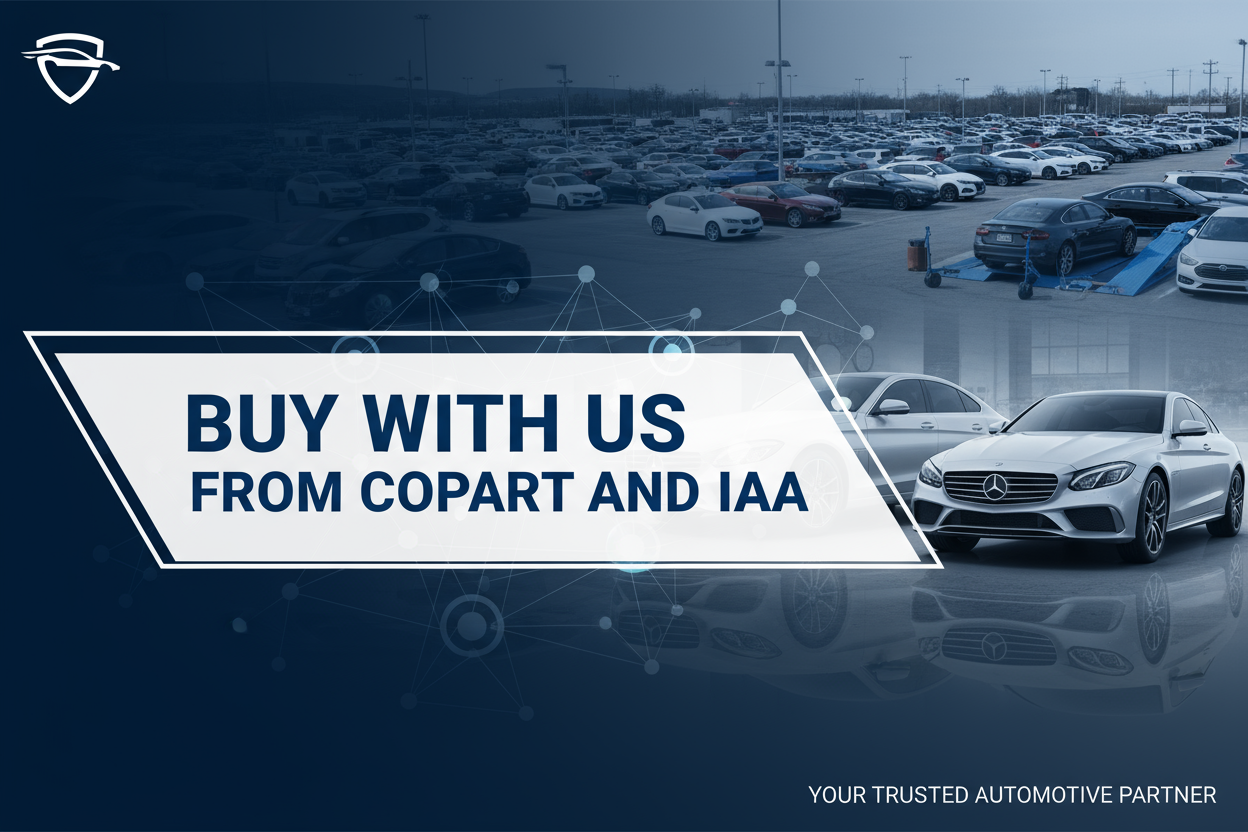 BUY WITH US FROM COPART AND IAA